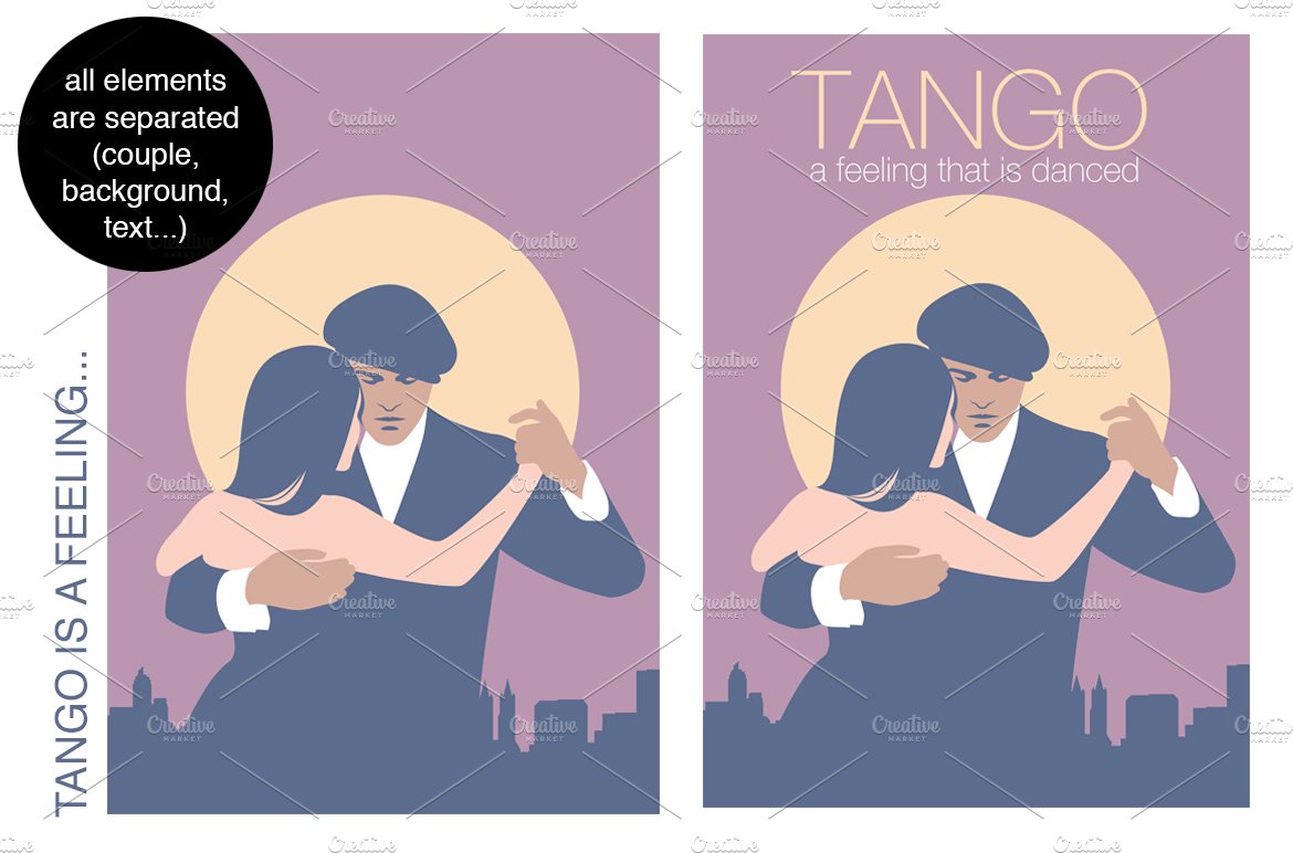 Tango Dancers preview image.
