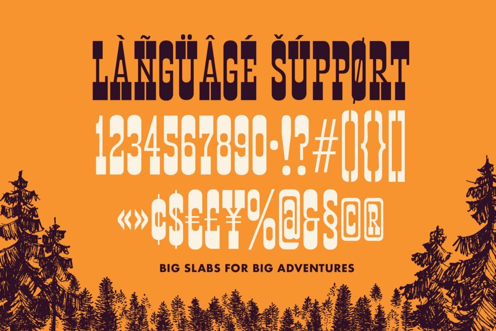 Portage : Adventurous Slab Font – MasterBundles