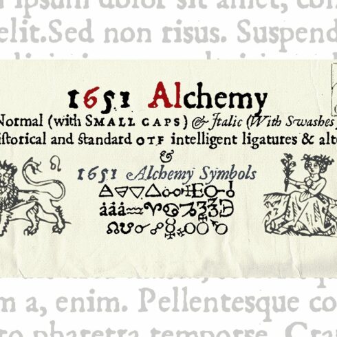 1651 Alchemy Family OTF cover image.