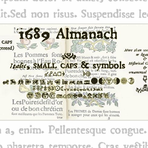 1689 Almanach Family OTF cover image.