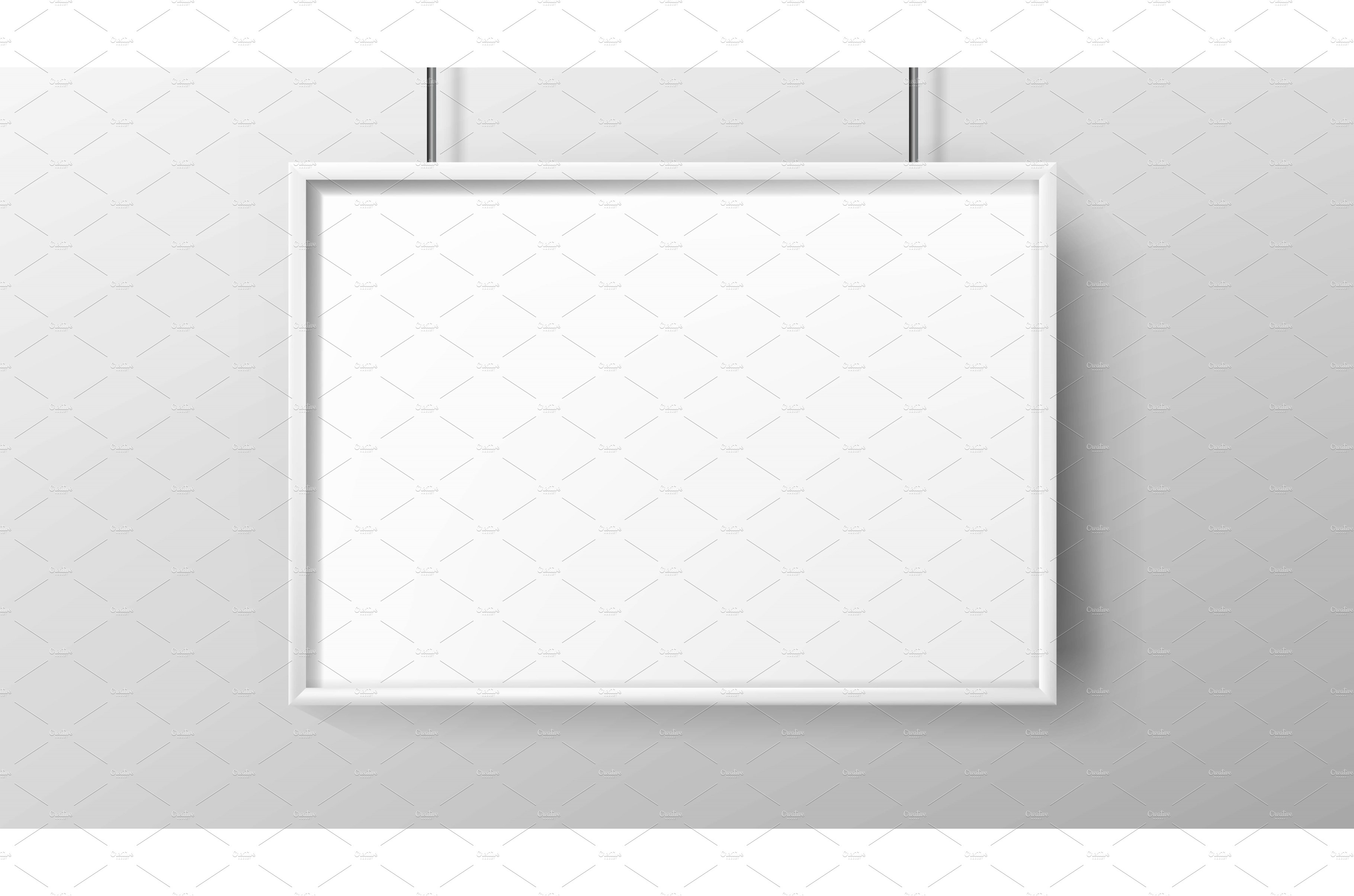 Poster Blank Advertisement Paper cover image.