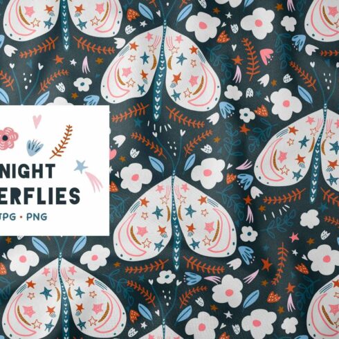 MIDNIGHT BUTTERFLIES 6 in 1 PATTERN cover image.