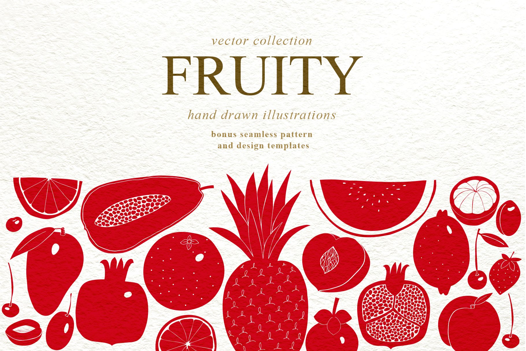 Fruity Vector Collection cover image.