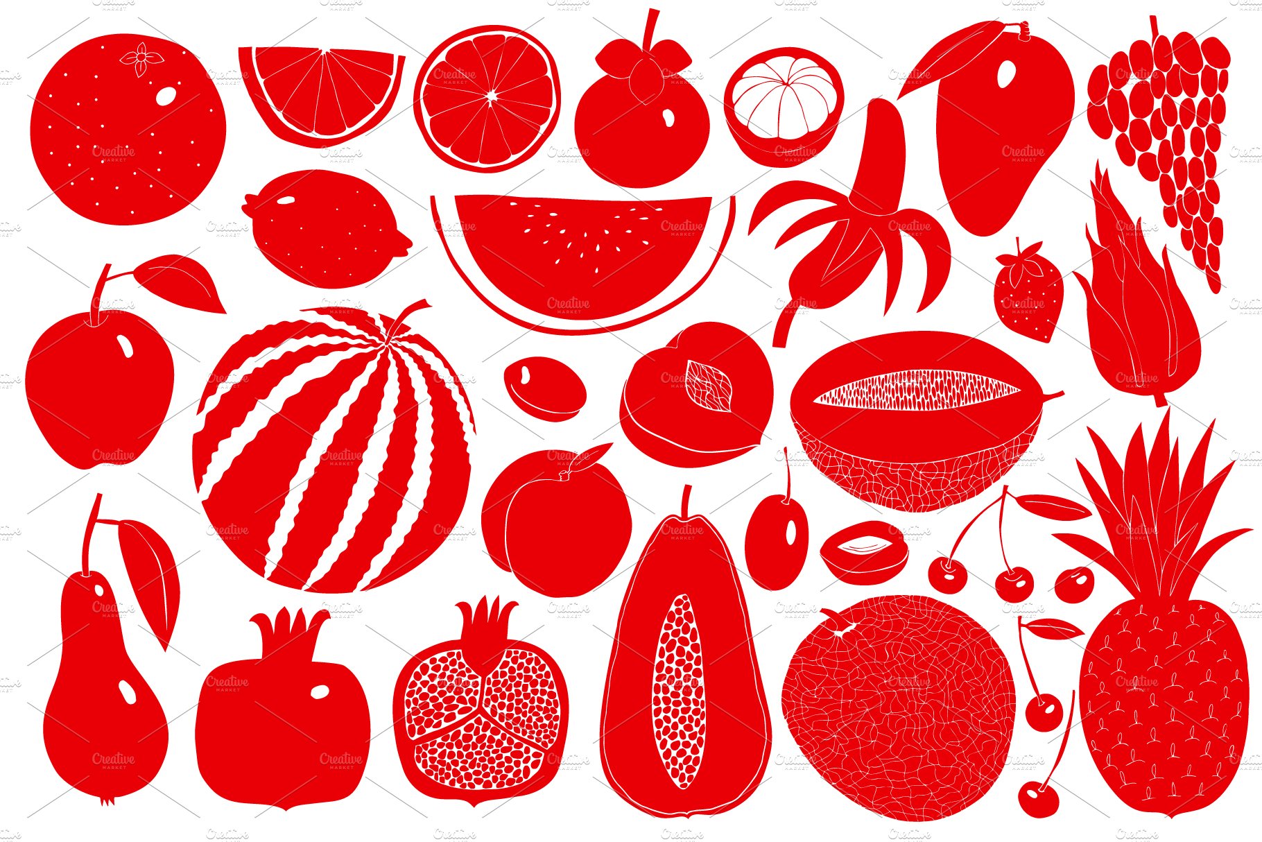 Fruity Vector Collection preview image.