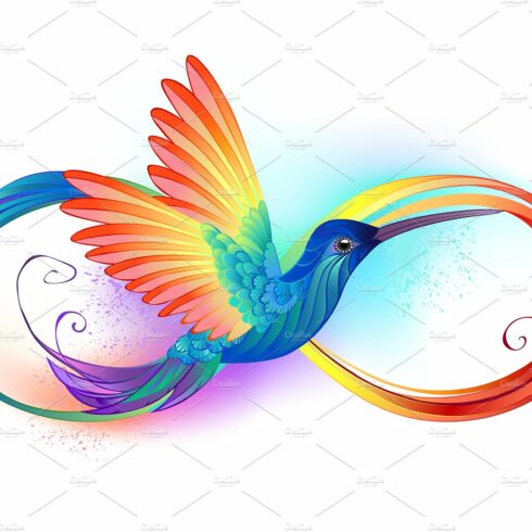 Rainbow Hummingbird with Infinity cover image.