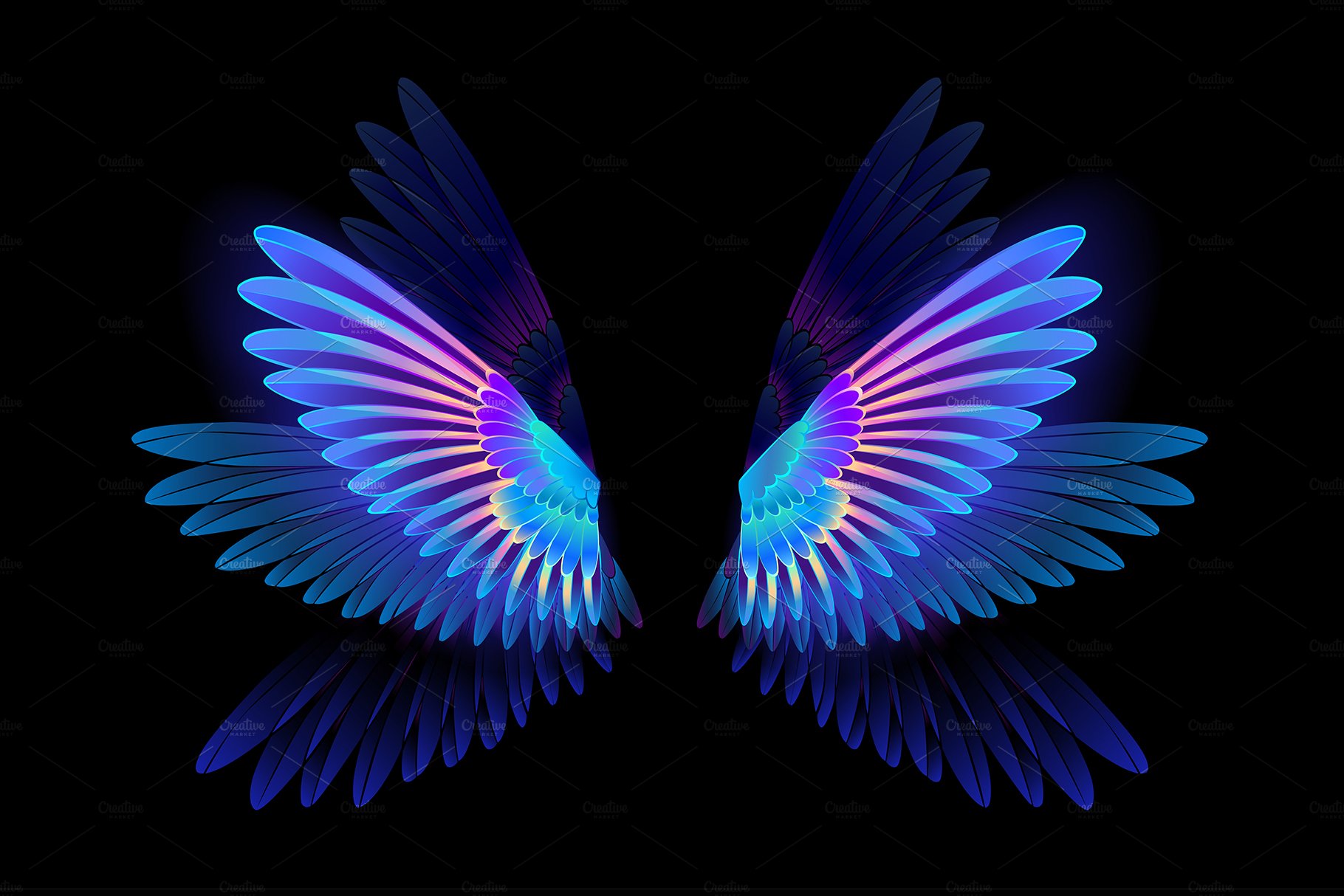 Glowing Hummingbird Wings cover image.