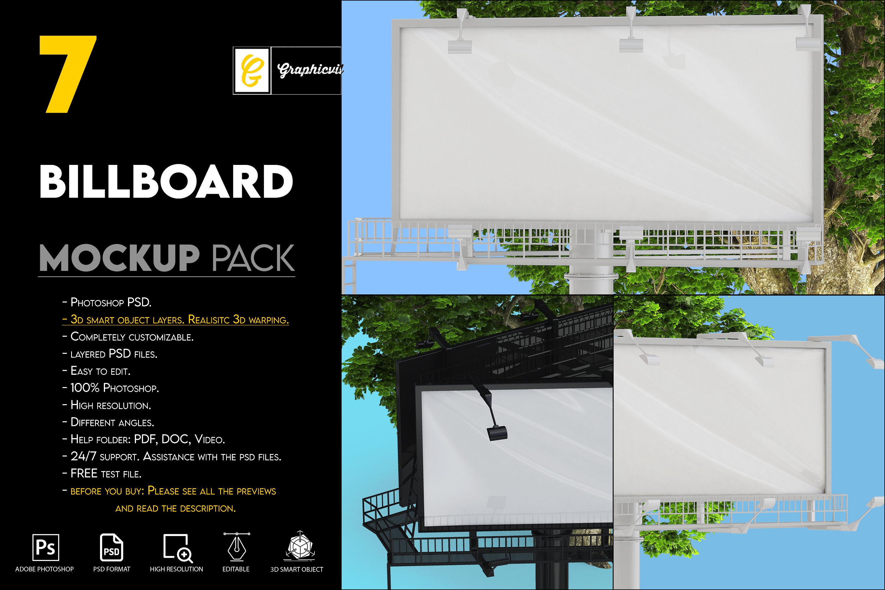 Billboard Mockup cover image.