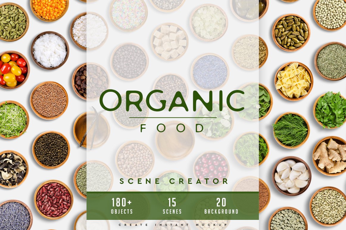 Organic Food Scene Creator_01 cover image.