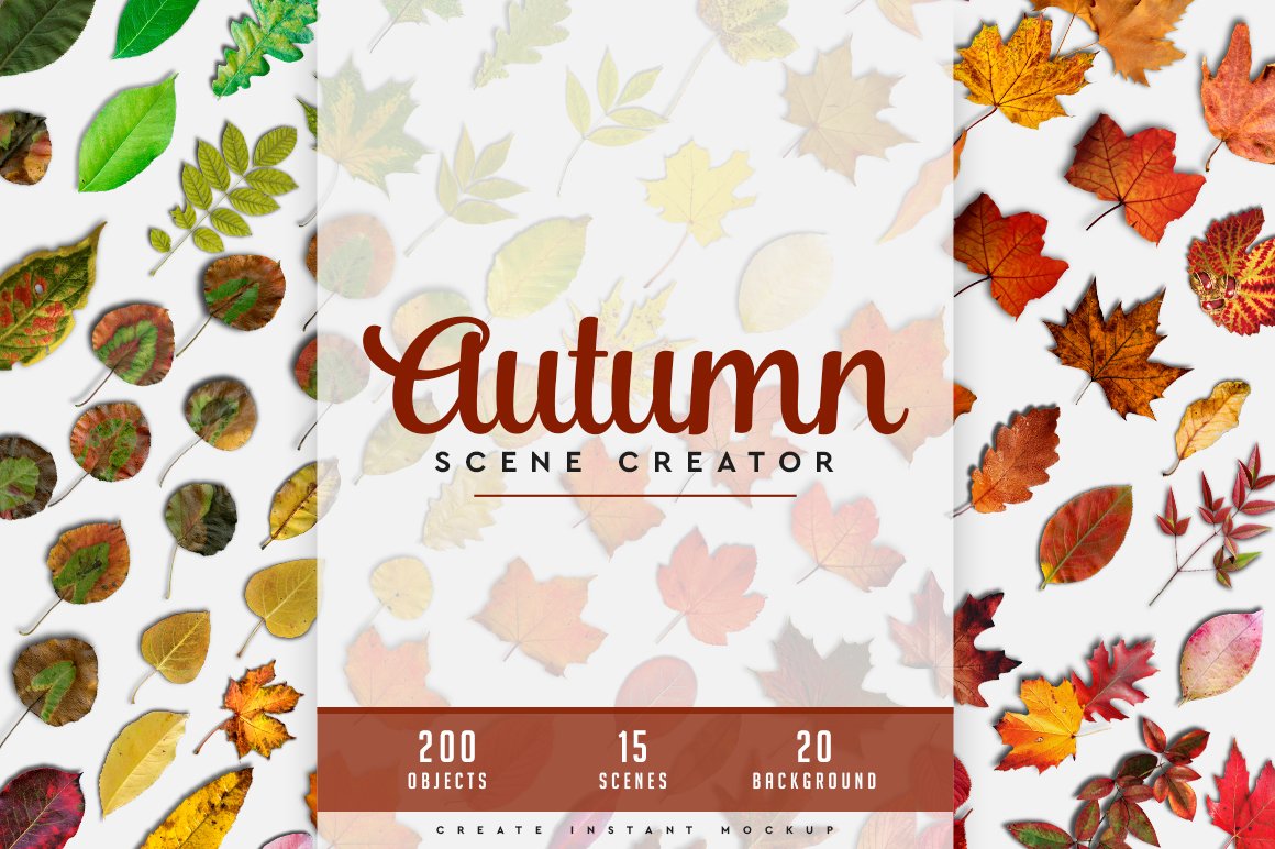 Autumn Scene Creator #01 cover image.
