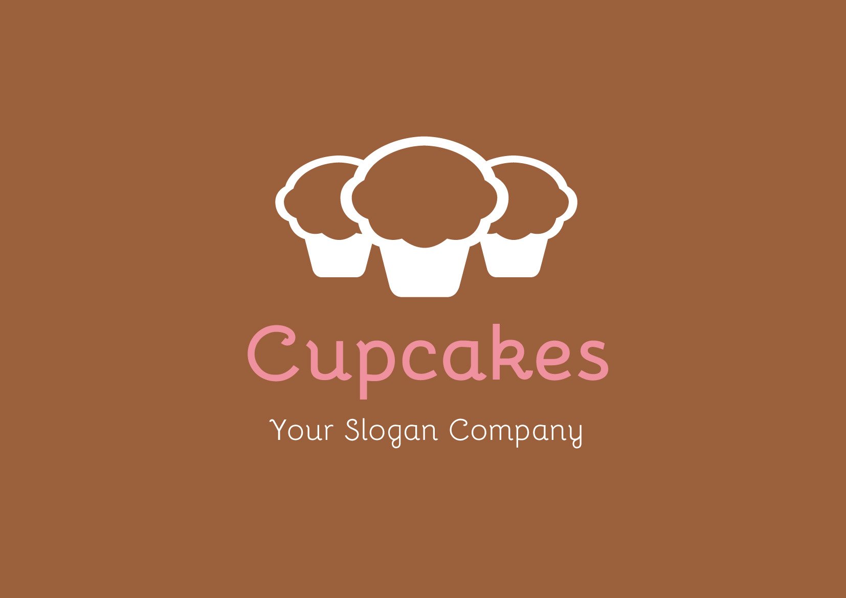 20% OFF! Cupcake Logo preview image.