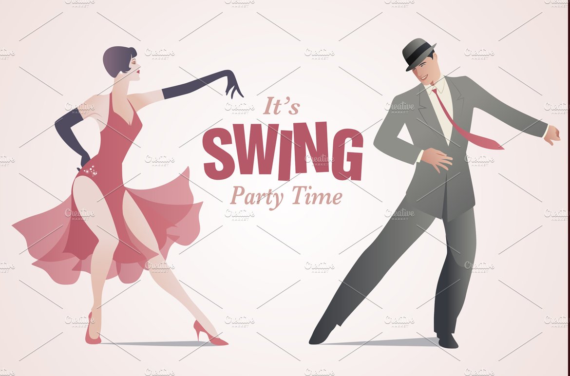 It's Swing Party Time cover image.
