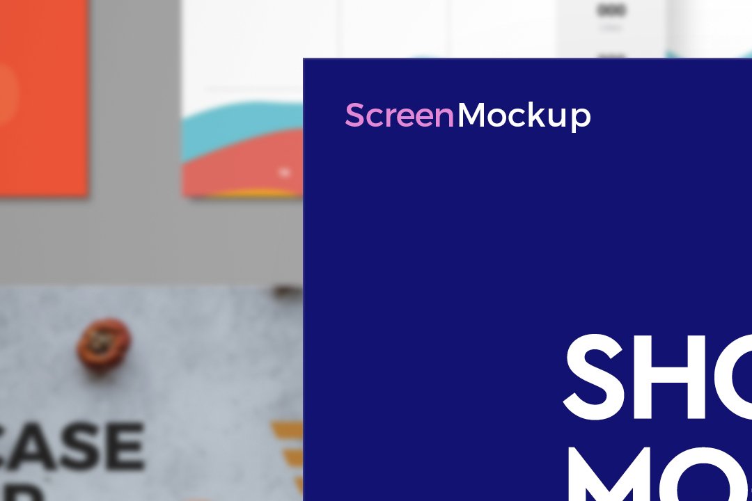 Presentation Mockup - Screen, Slide preview image.