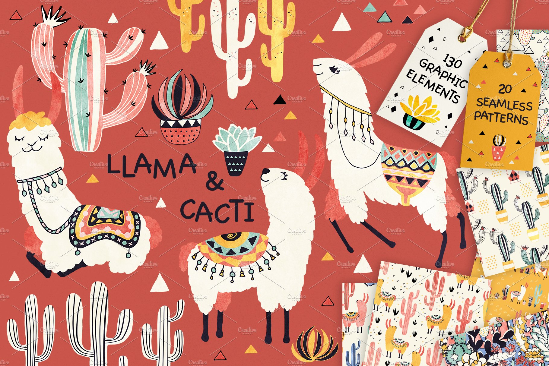 Llamas and Cacti cover image.