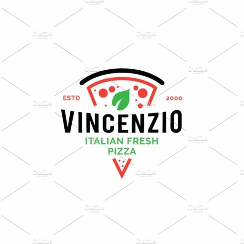Minimal Pizza Logo cover image.