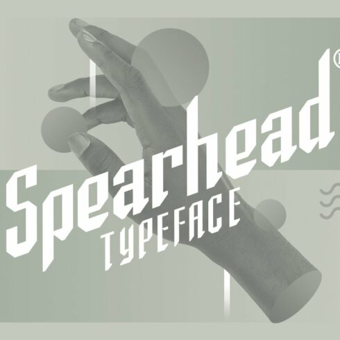 Spearhead Typeface | Font cover image.