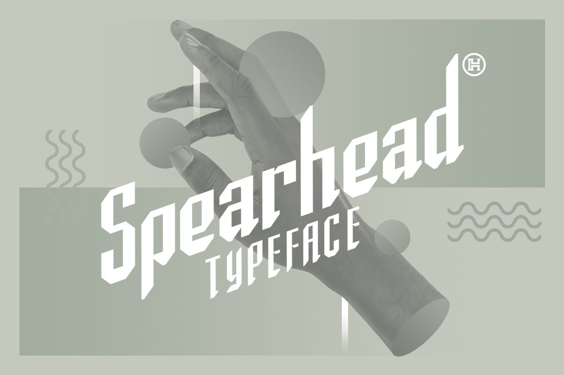 Spearhead Typeface | Font cover image.