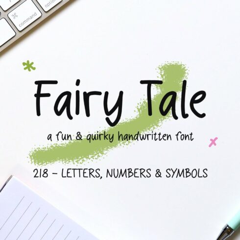 Fairy Tale - Handwritten Whimsy Font cover image.