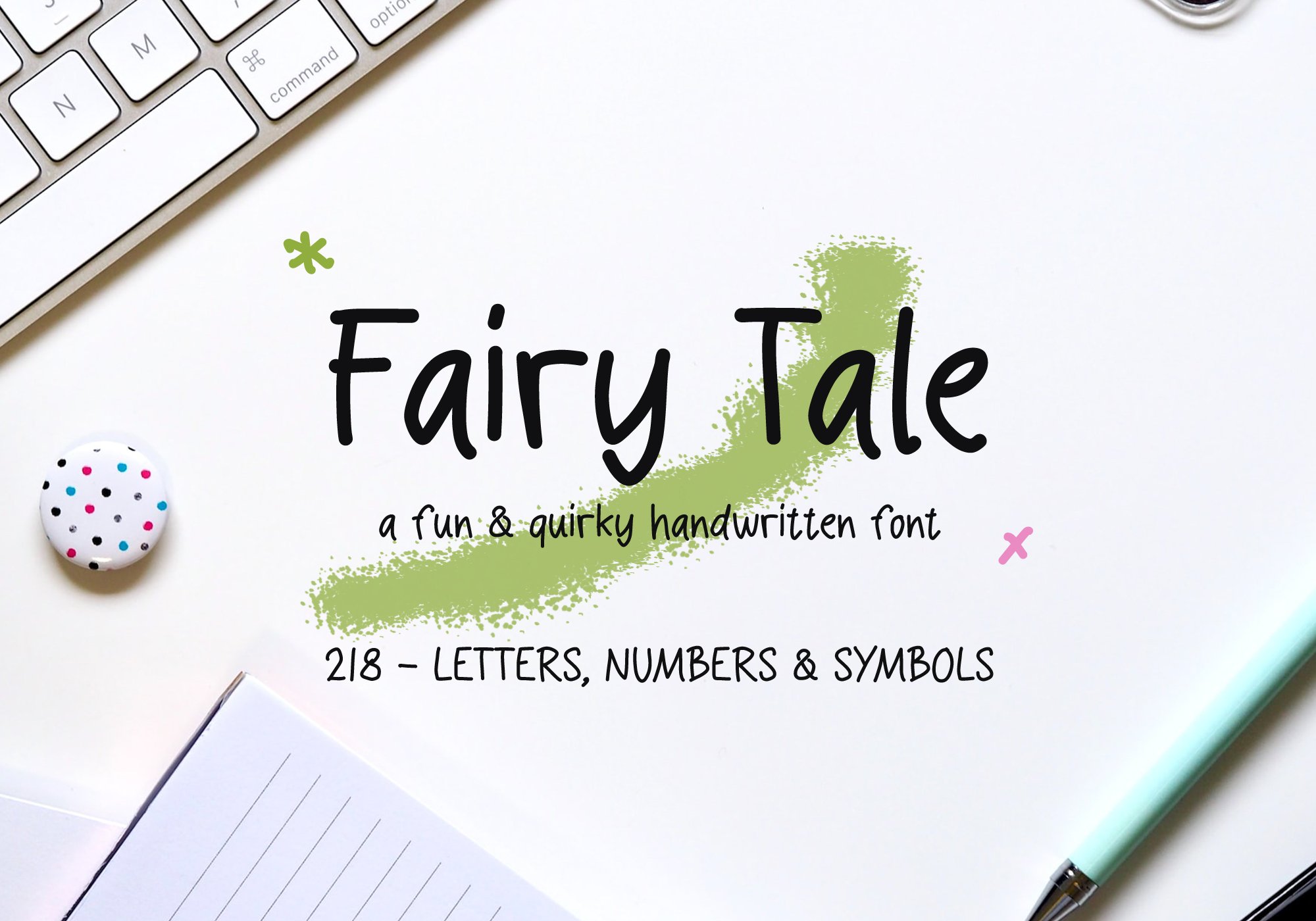 Fairy Tale - Handwritten Whimsy Font cover image.