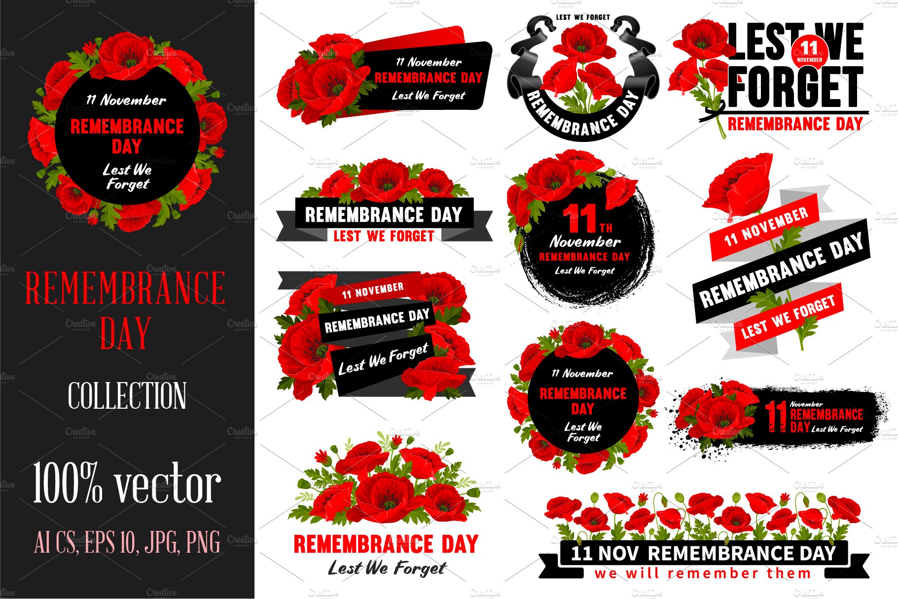 Remembrance Day Set cover image.