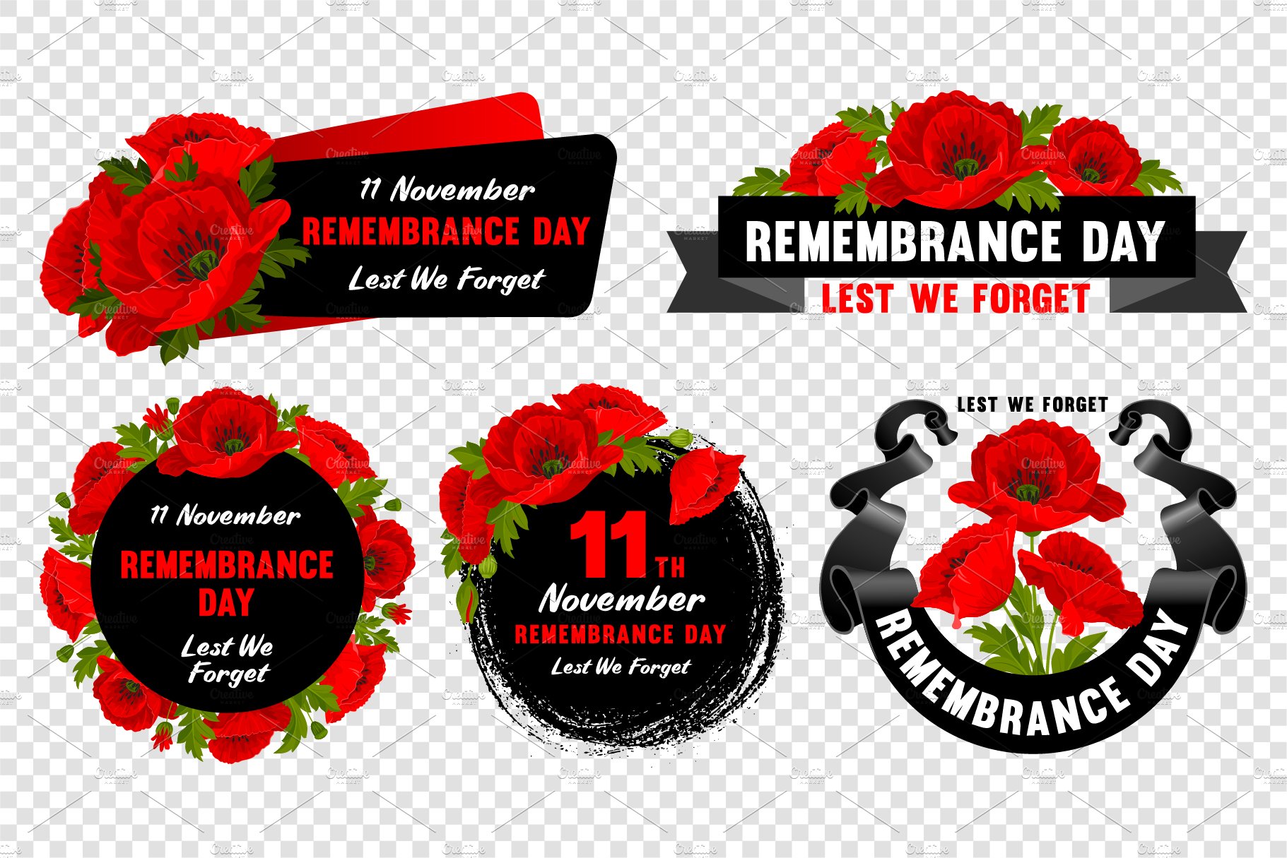 Remembrance Day Set preview image.