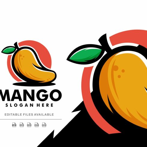 Mango Simple Mascot Logo cover image.