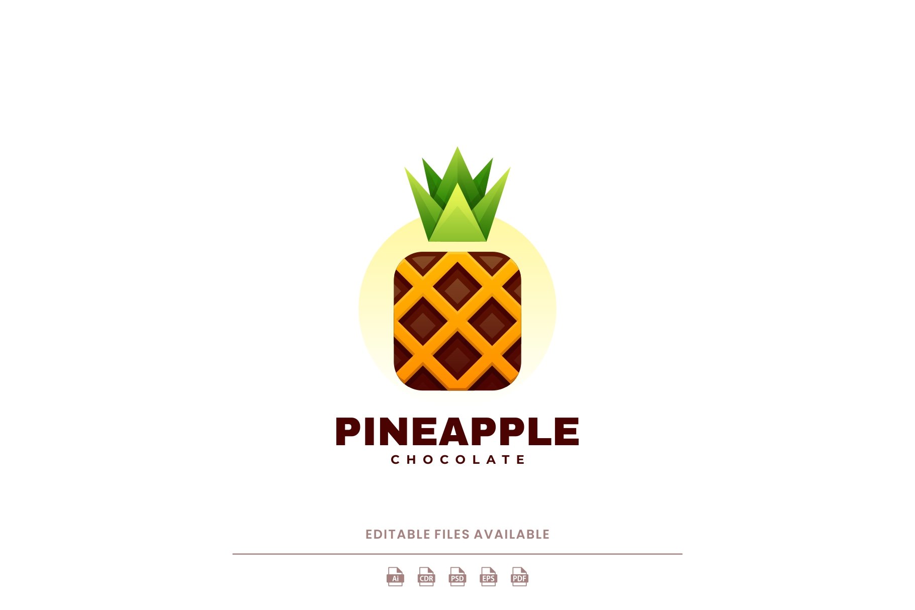 Pineapple Gradient Logo cover image.