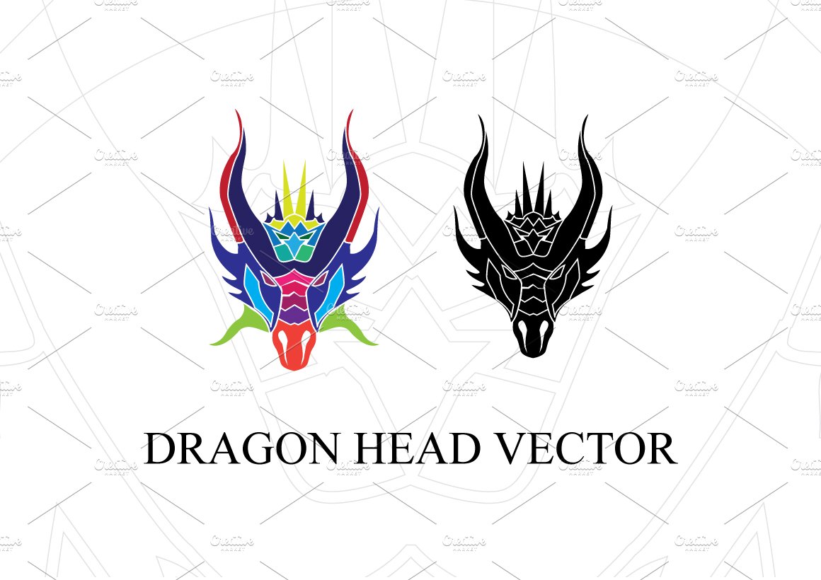 DRAGON HEAD VECTOR cover image.