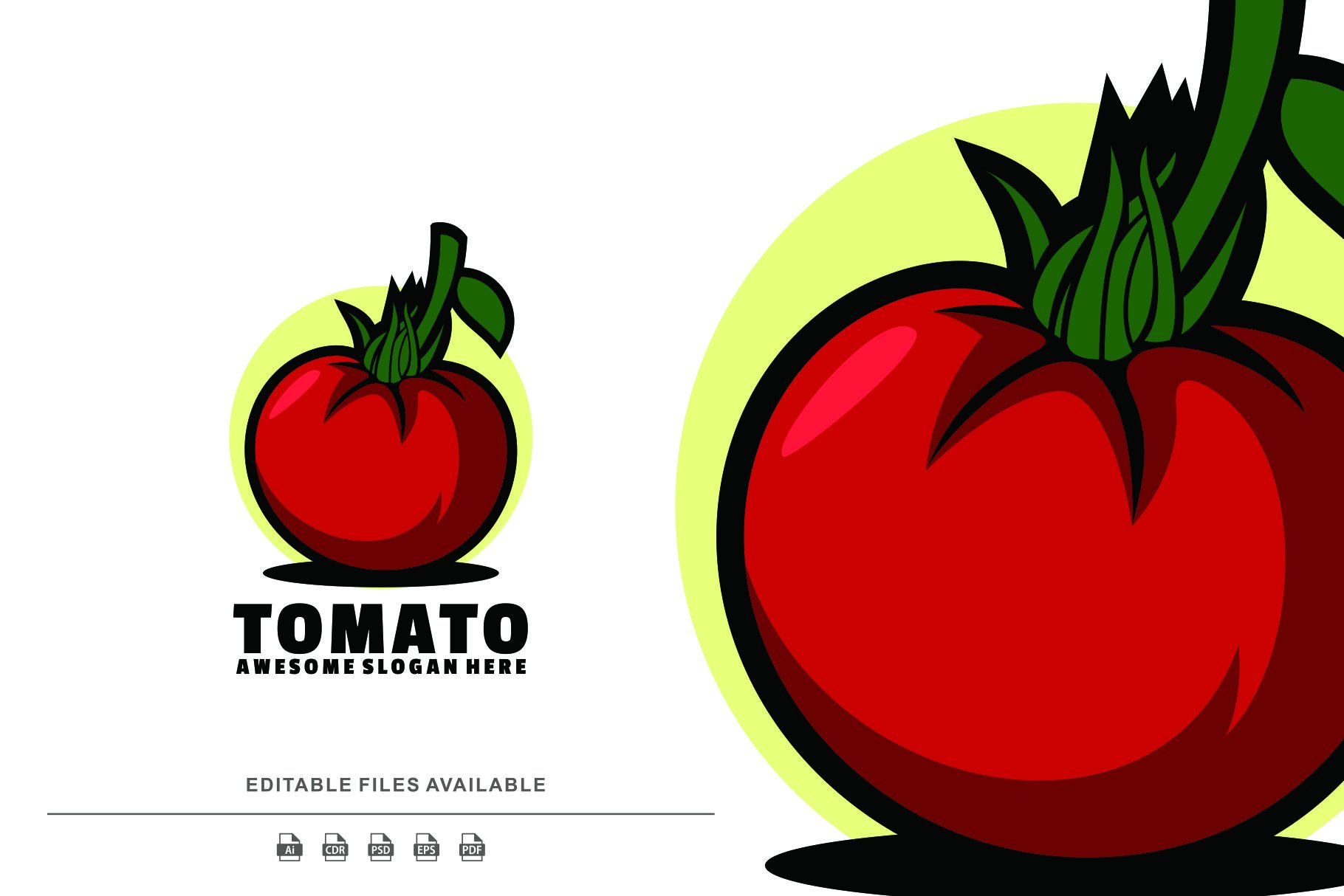 Tomato Simple Logo cover image.
