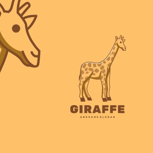 Giraffe Cartoon Logo cover image.
