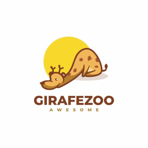 Giraffe Cartoon Logo cover image.