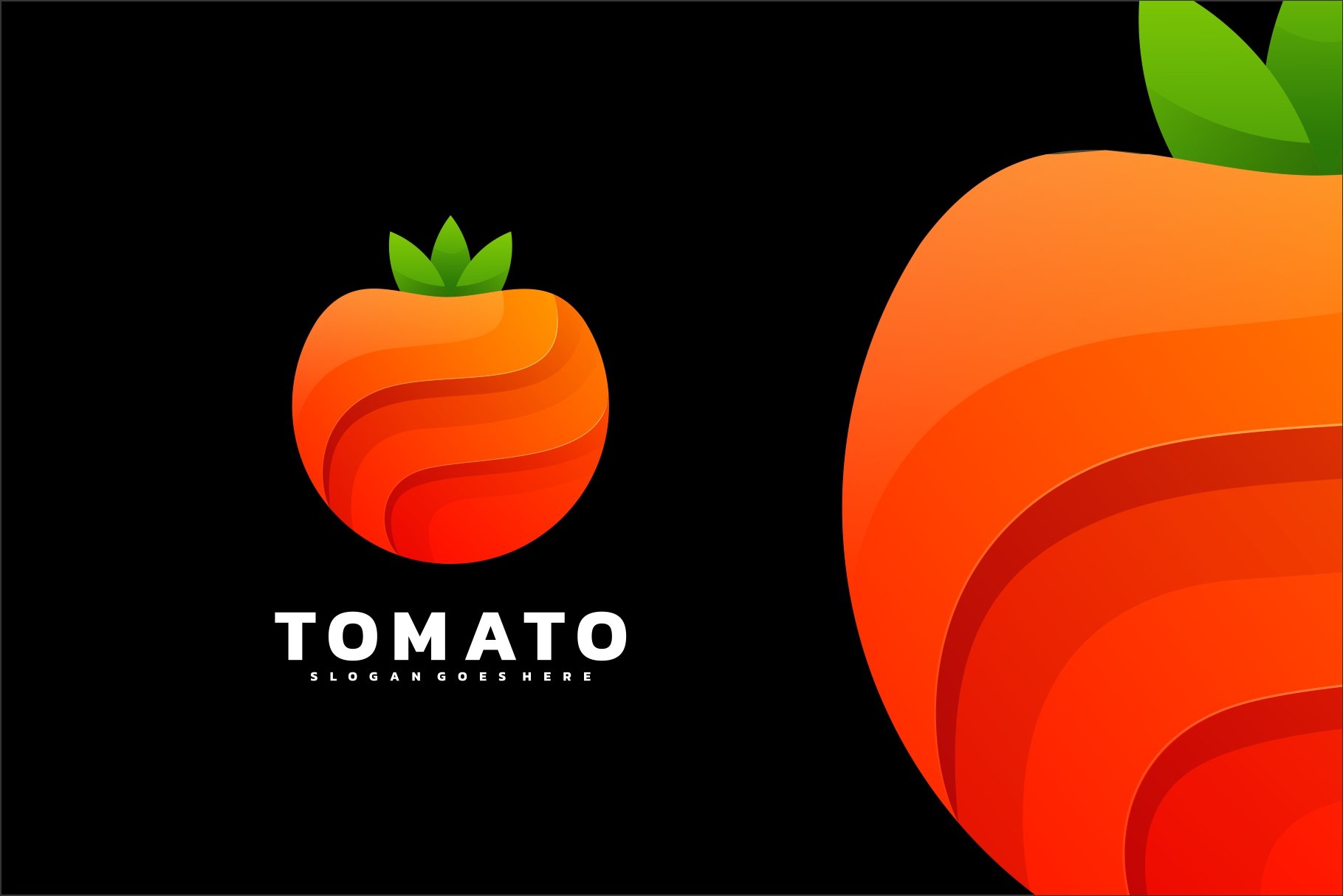 Tomato Gradient Logo cover image.