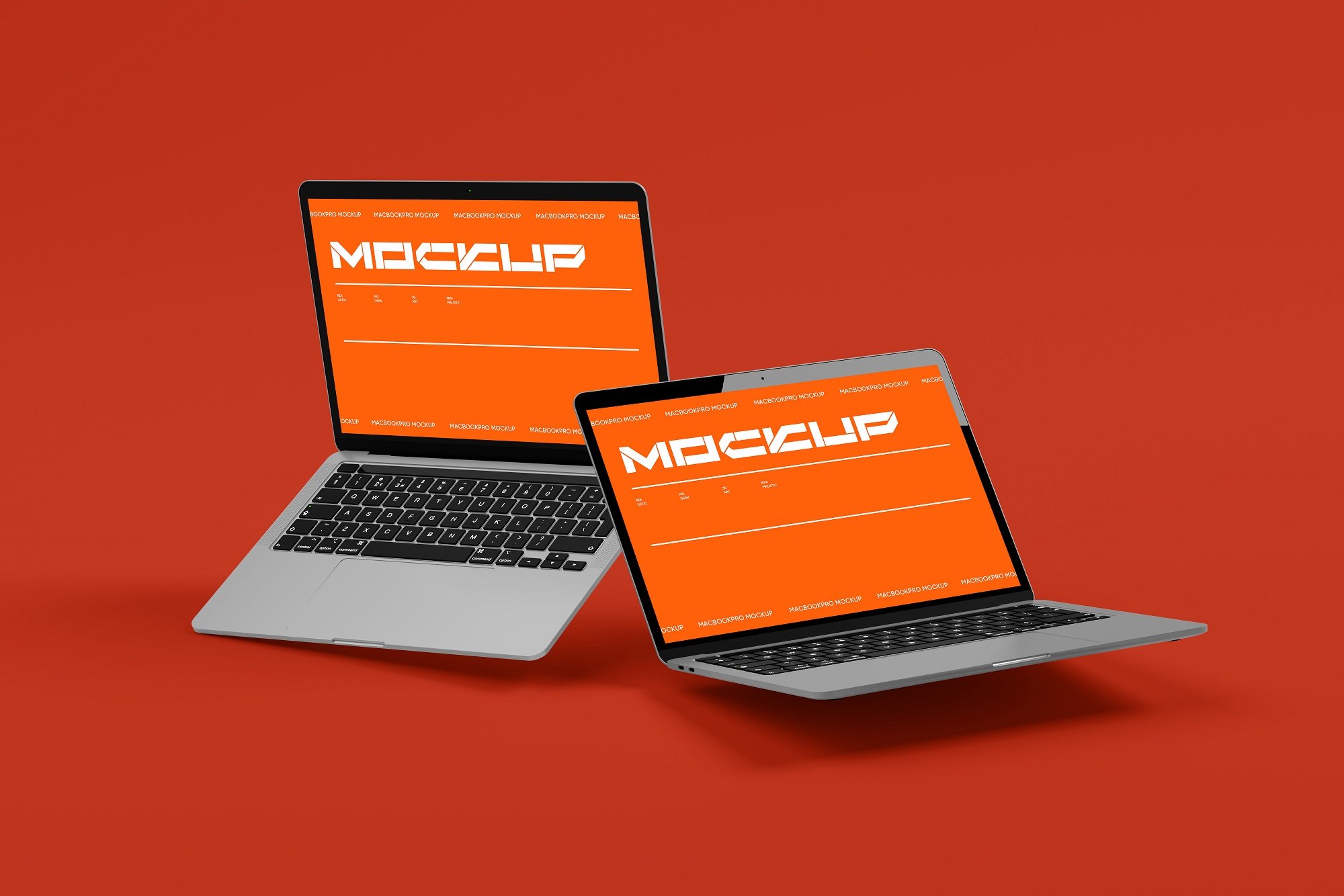Macbook Pro Mockup Vol.3 preview image.