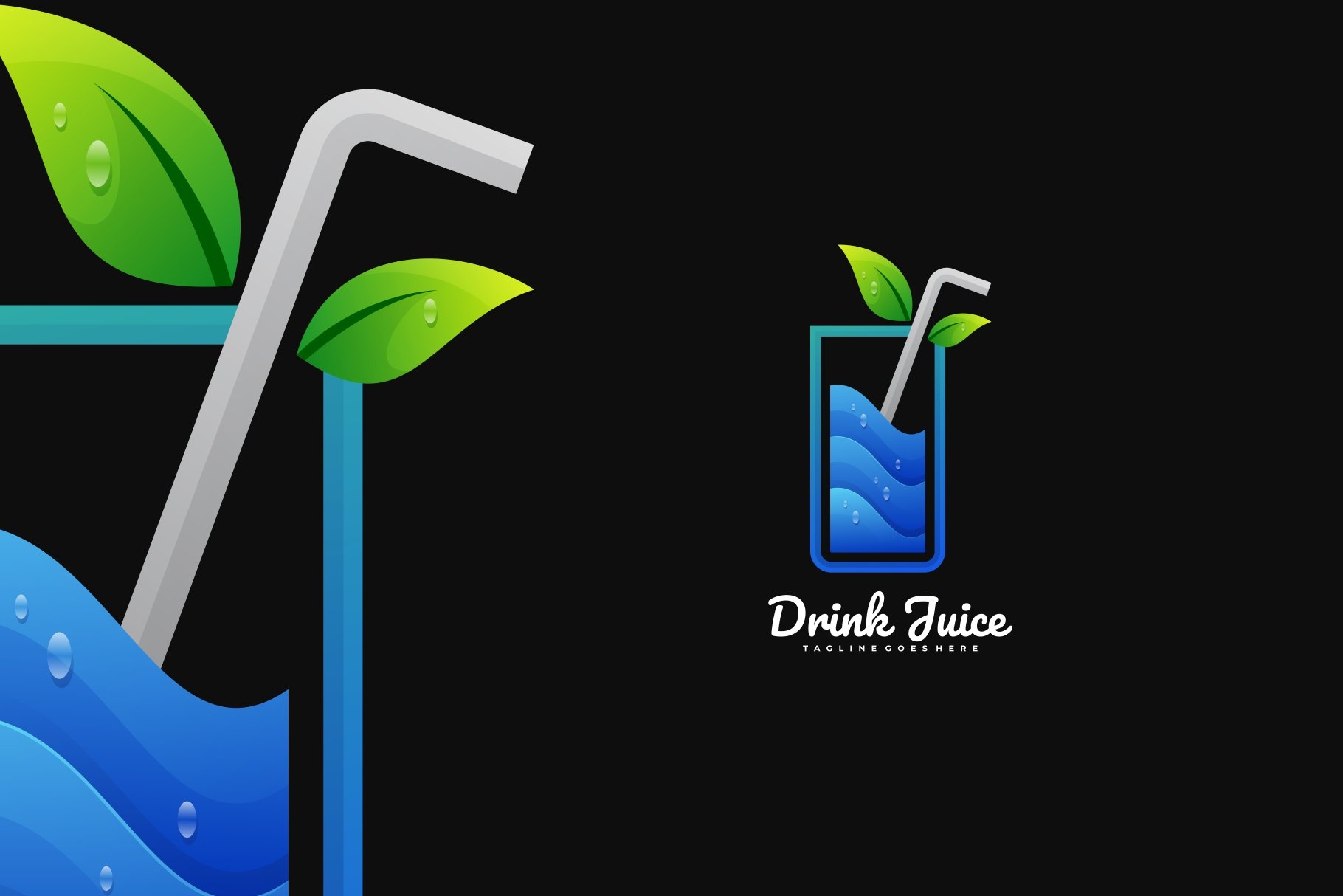 Drink Gradient Logo cover image.