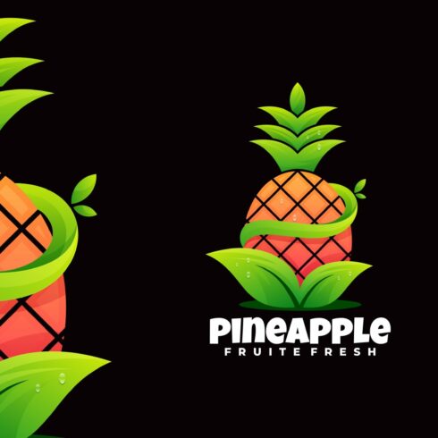 Pineapple Gradient Colorful Logo cover image.