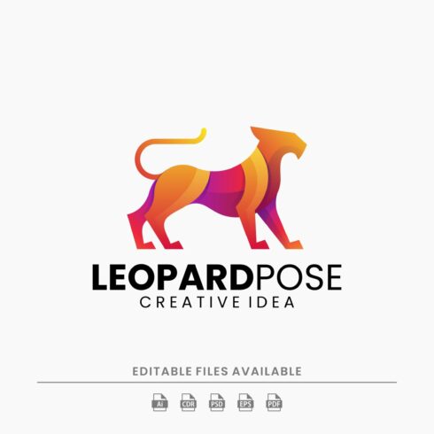 Leopard Gradient Colorful Logo cover image.