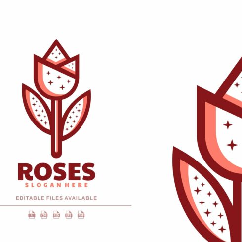 Roses Simple Logo cover image.