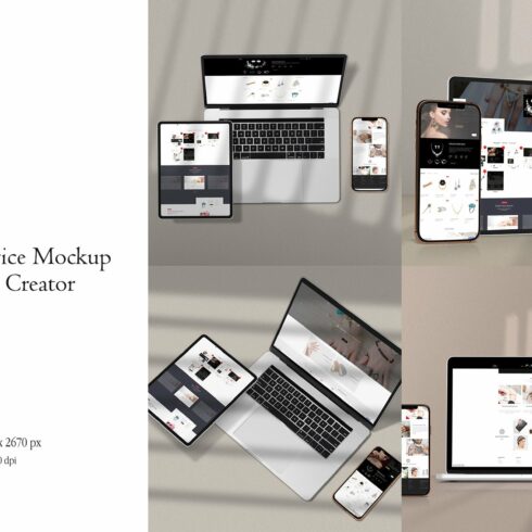 Multi Device Mockup - Scene Creator cover image.