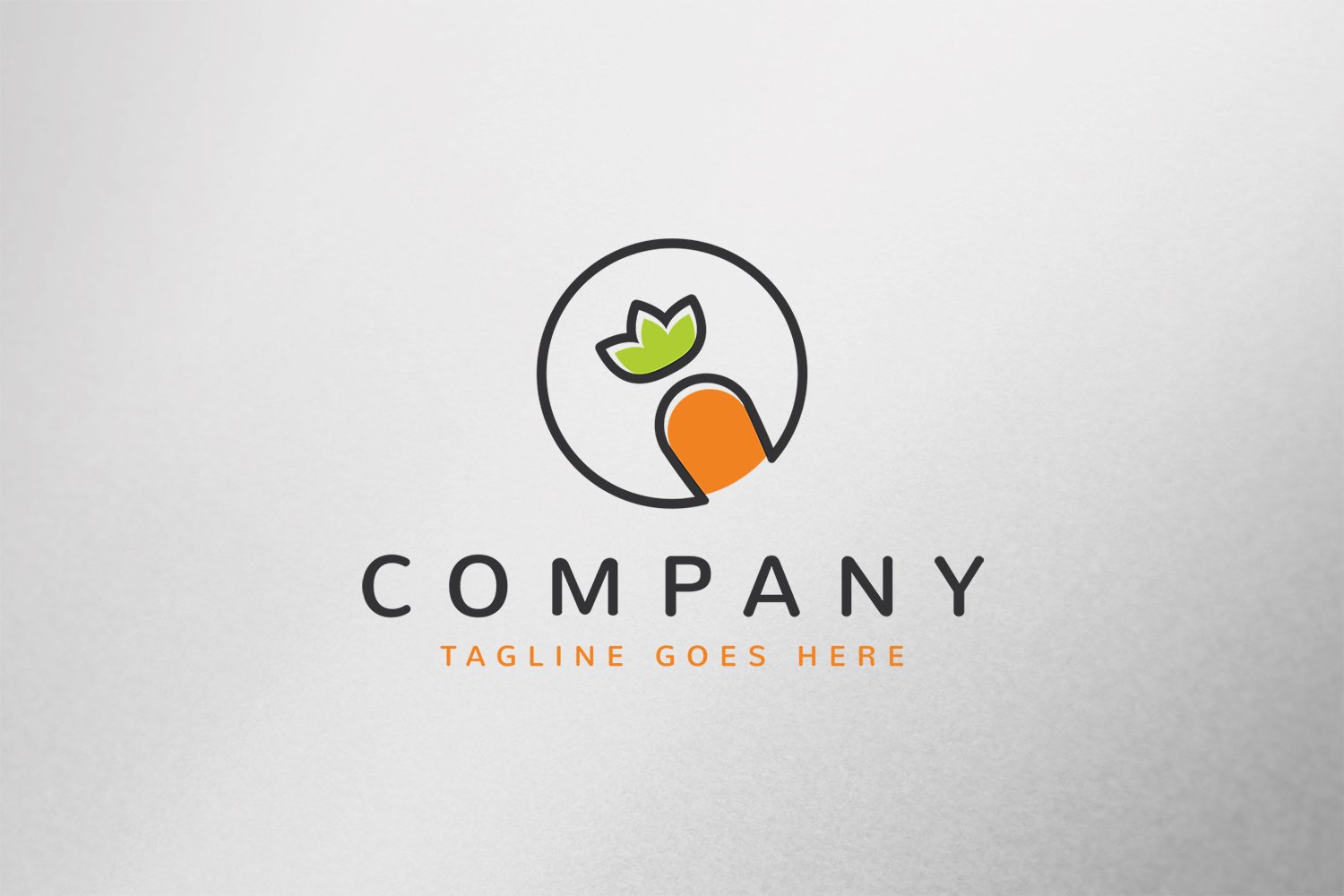 Carrot Logo Template cover image.