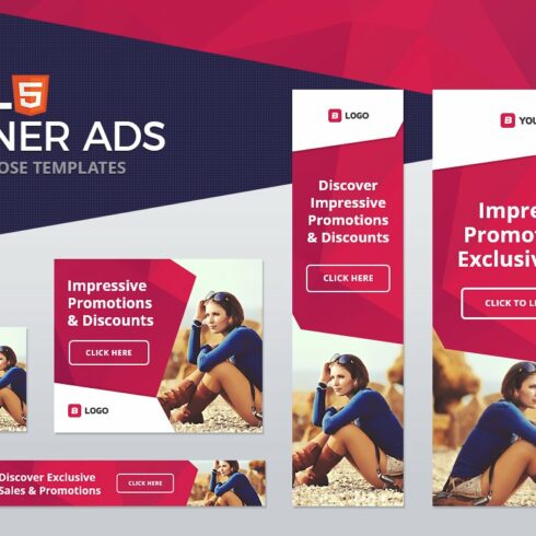 HTML5 Animated Banner Ads cover image.