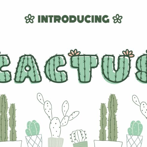Cactus Font cover image.