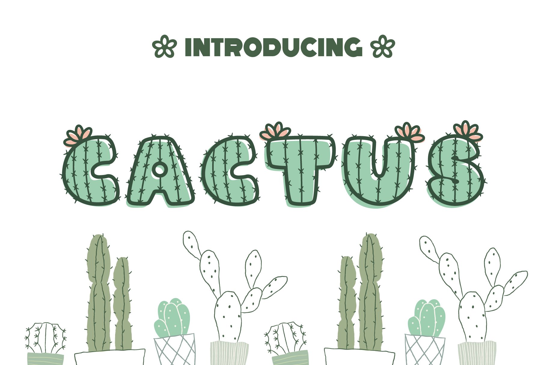 Cactus Font cover image.
