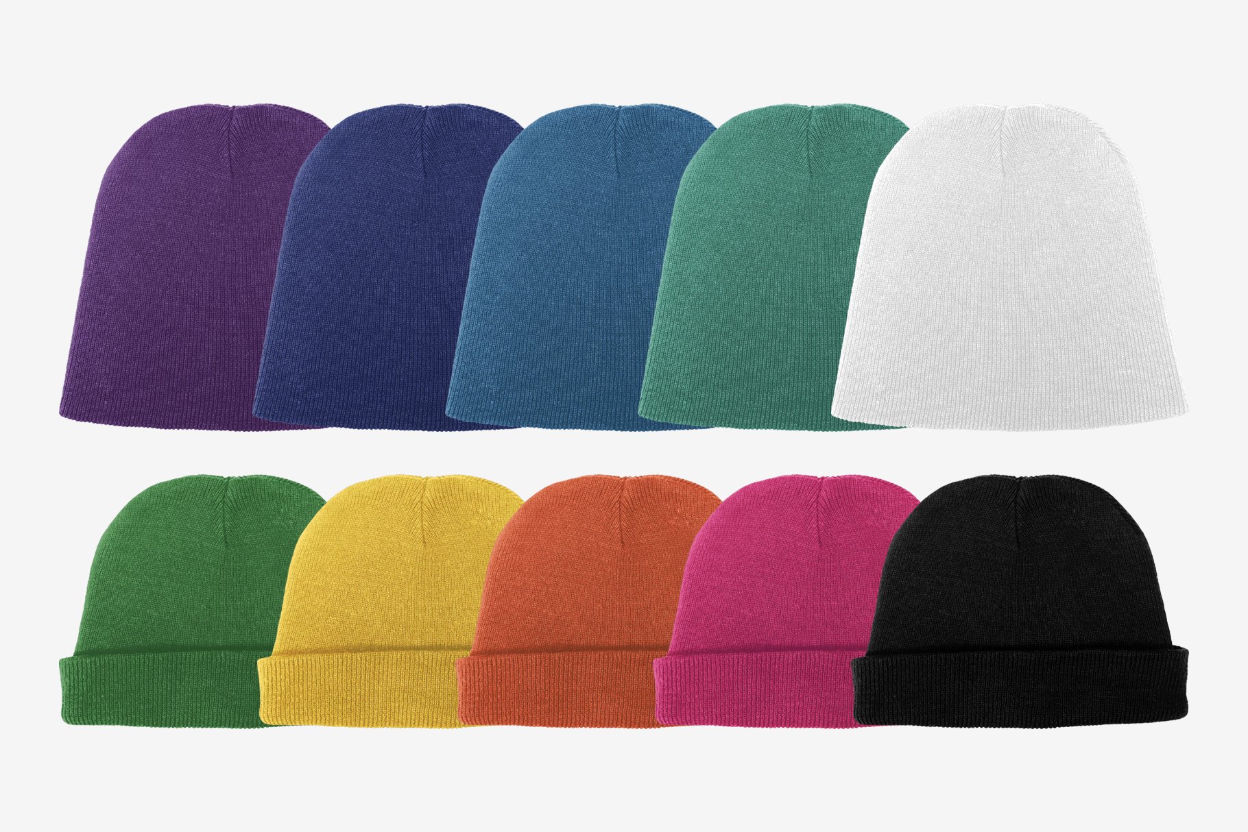 Slouchy Beanie Mockup preview image.