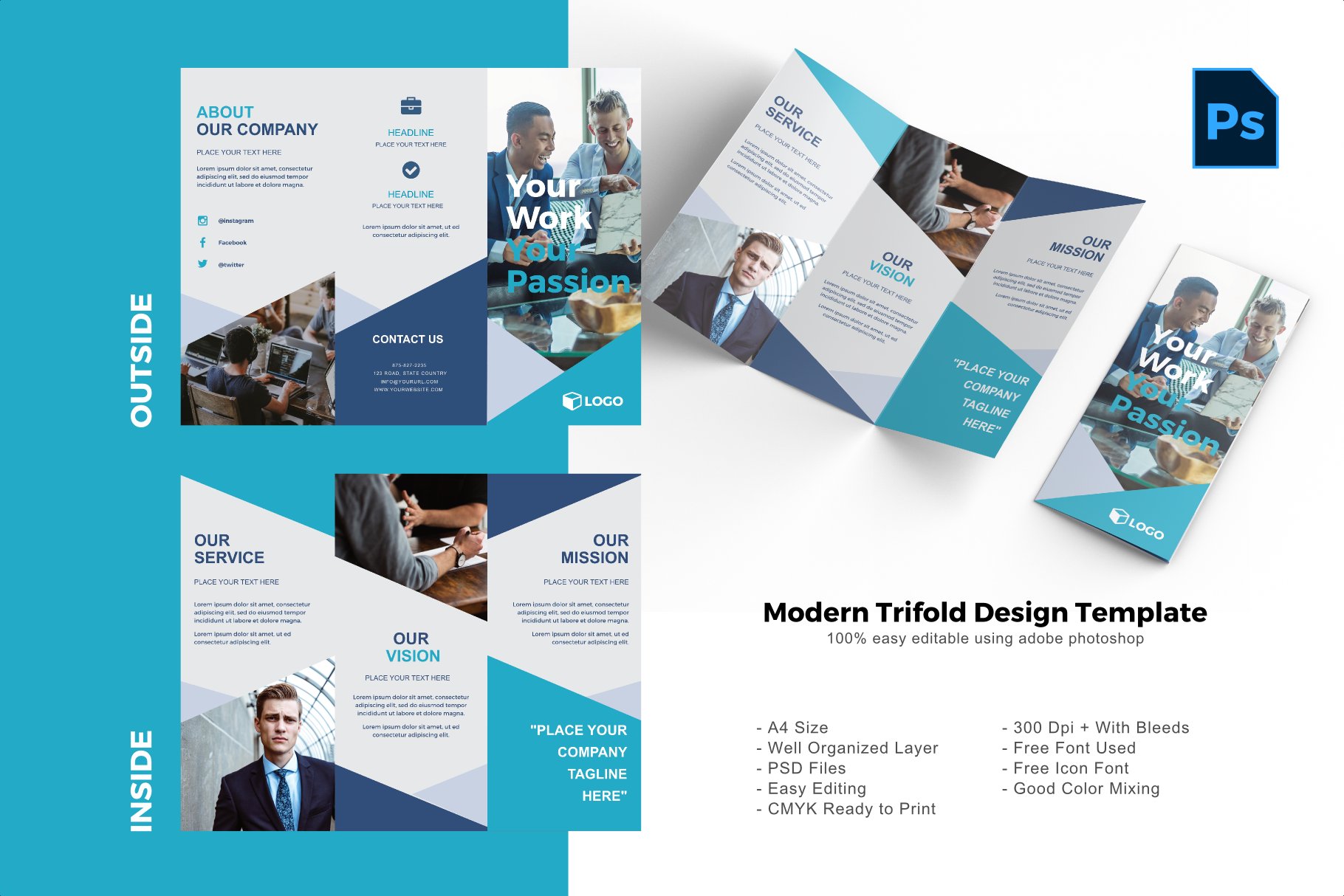 SALE | 36 BUNDLE TRIFOLD BROCHURE preview image.