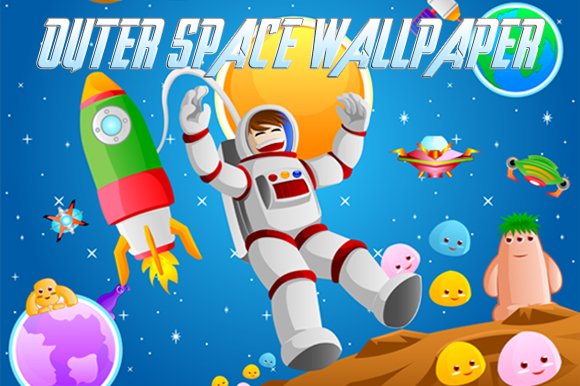 Outer Space Wallpaper cover image.