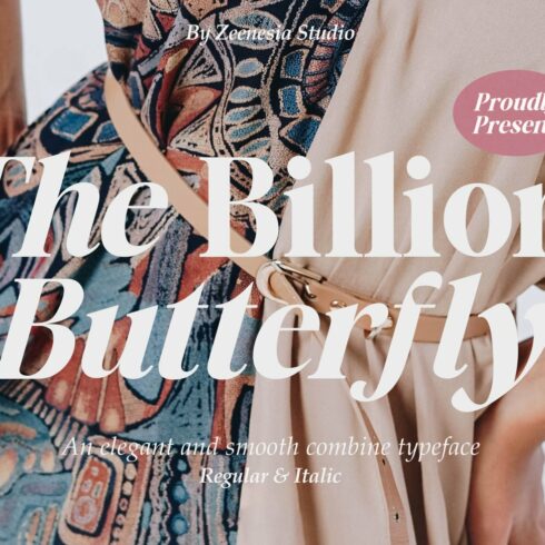 The Billion Butterfly Serif cover image.