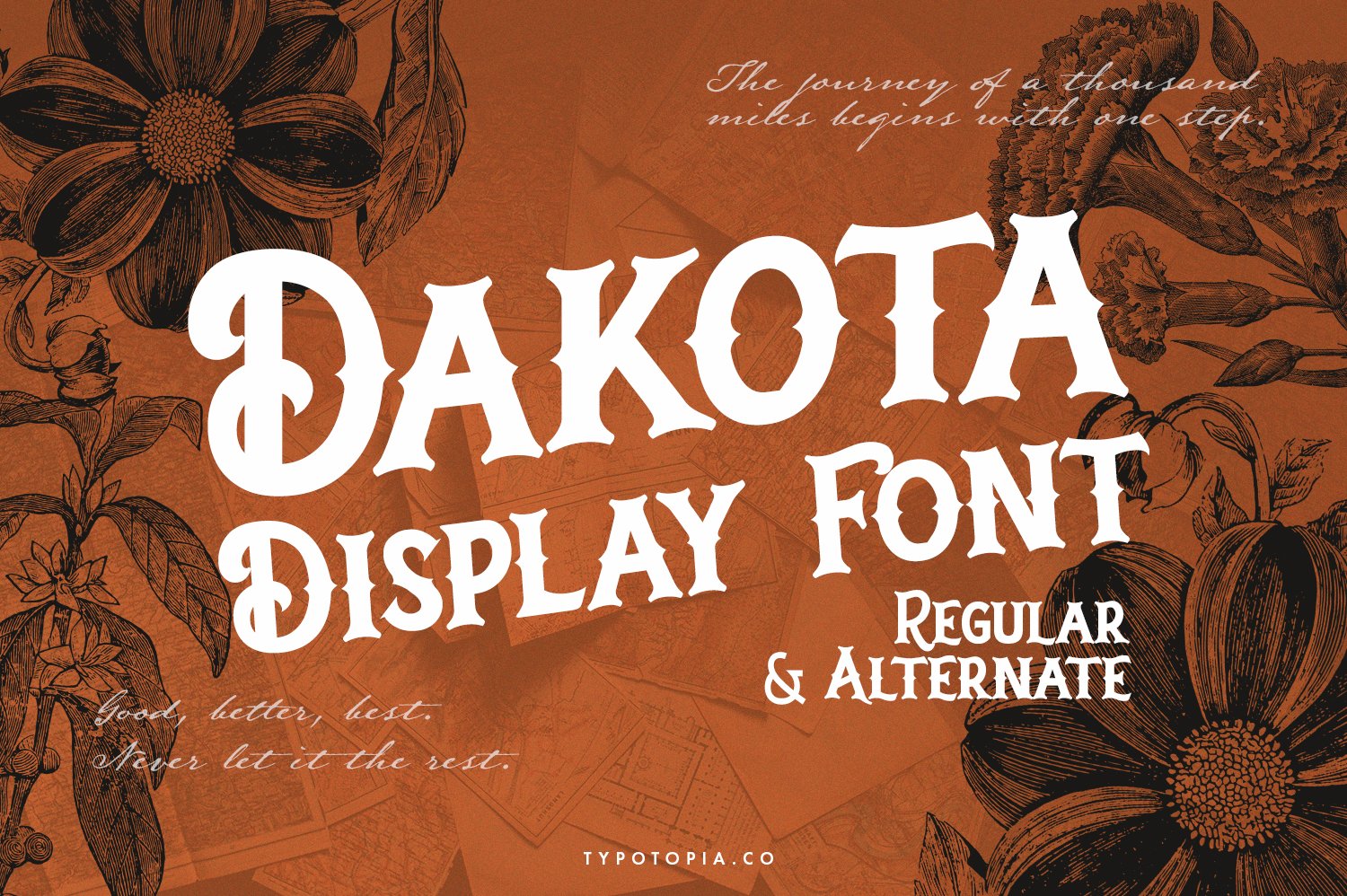 Dakota Font cover image.