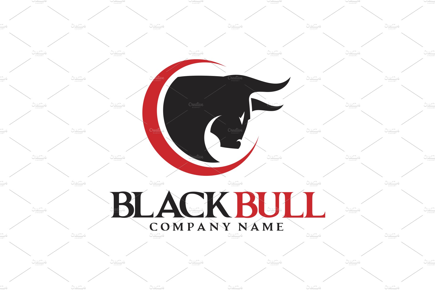 Black Bull Logo cover image.