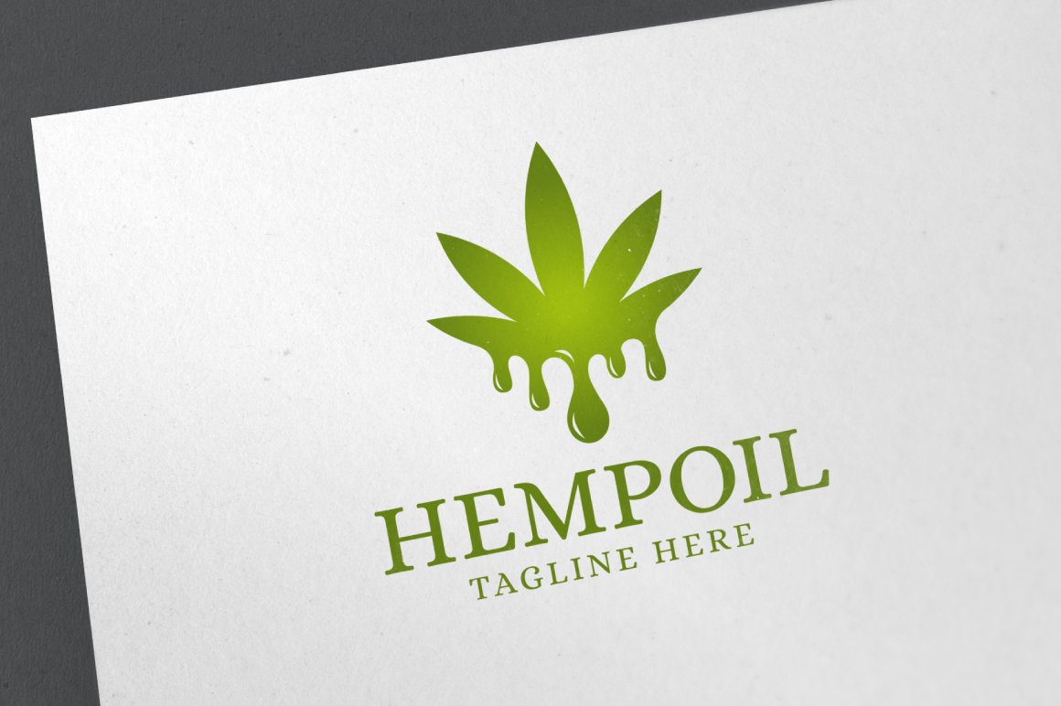 Hemp Oil Logo cover image.