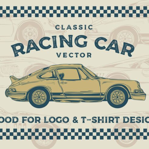 Classic Car Vector Kit cover image.