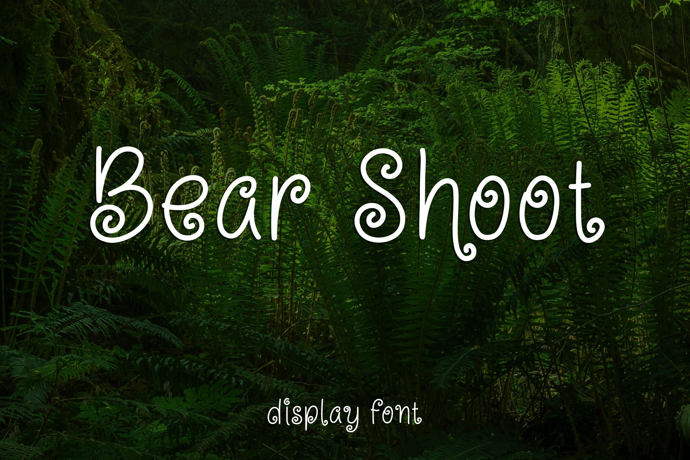 Bear Shoot - Fantasy Display Font cover image.